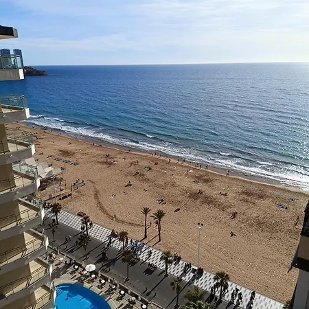 Apartamento Currus Miramar Playa Benidorm Exterior foto